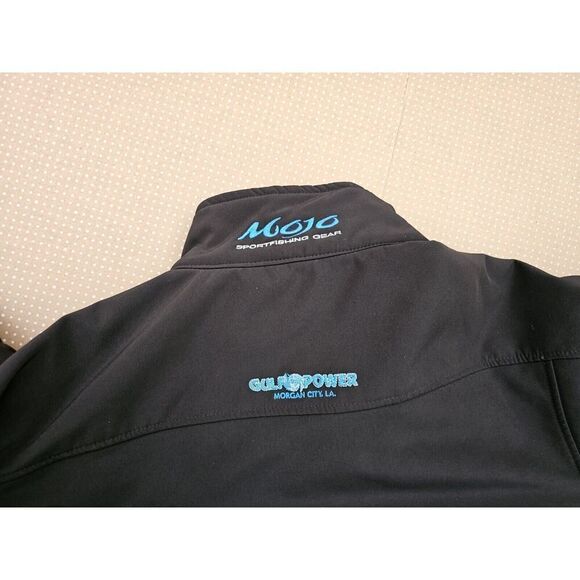 Mojo Sportswear Jacket Full Zip Softshell Size Medium - Picture 4 of 16